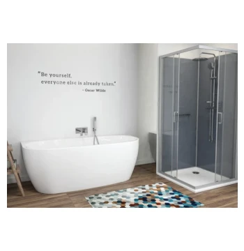 Baignoire GRETA monobloc milieu de mur