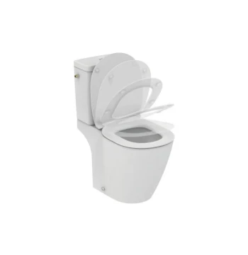 Pack wc KHEOPS sortie horizontale aquablade abattant thermodur déclipsable frein de chute