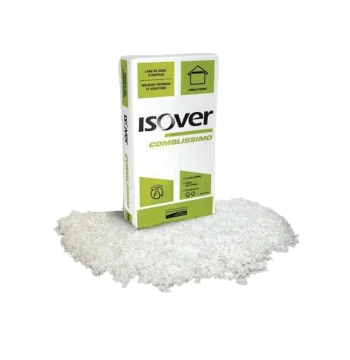 Isolant laine de verre à souffler ISOVER COMBLISSIMO sac de 17,3 kg