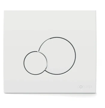 Plaque de commande DOMAO 100 blanche