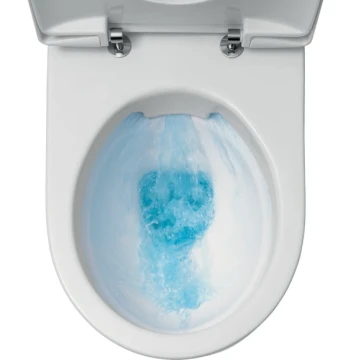 Pack wc suspendu RENOVA rimfree blanc avec abattant