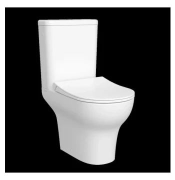 Pack wc DOMAO caréné sans bride avec abattant soft close