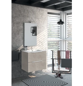 Plan EVA céramique blanc 1 vasque 710 x 460