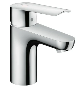 Mitigeur lavabo LOGIS E 70 coolstart avec tirette et vidage synthétique