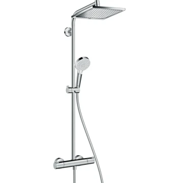 Showerpipe CROMETTA E 240 1 jet ECOSMART 9 l/min