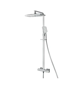 Colonne de douche thermostatique PLAZA chrome