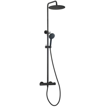 Colonne de douche DOMAO 300 thermostatique noir
