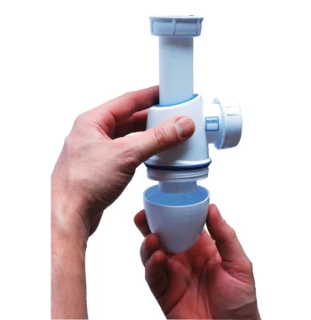 Siphon lavabo plastique EASYPHON bi-matiere 1 1/4 Bm211