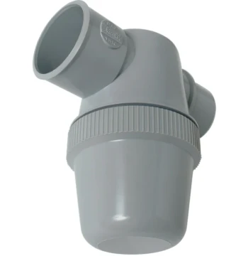 Siphon lavabo entree horizontale D40