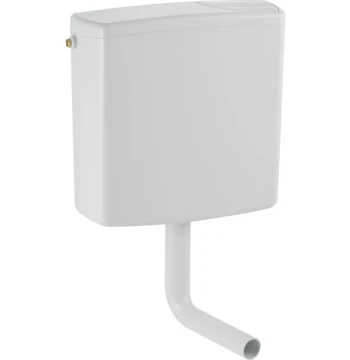 Réservoir apparent AP140 rinçage double touche blanc alpin