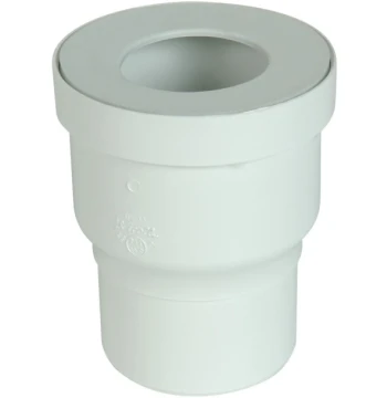 Pipe wc sortie droite D100 joint 85/107 vrac