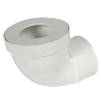 Pipe courte wc 90" D100f à joint 85/107 vrac