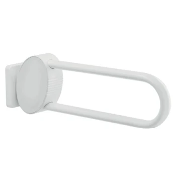 Béquille de soutien 620-670 MM pour barre relevable tube alu blanc D 38x25 MM