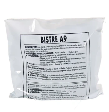 Produit d'entretien des cheminées BISTRE A9
