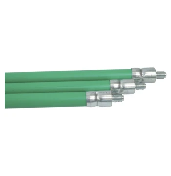 Canne ramonage professionnel tige PPH verte LG1.00 M 021 (12X175)