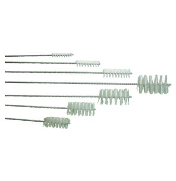 Goupillon nylon D20 sur tige torsadée LG 1M