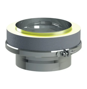 Raccord simple/double inox DUOTEN D150-200 + bride