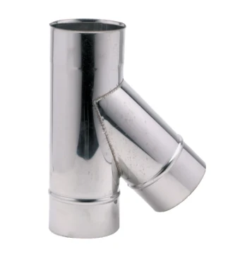Té inox 304 135° 125