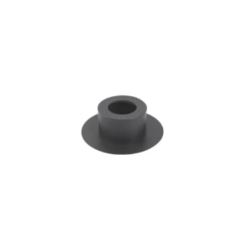 Cache conduit inox 450x450 blanc D150 à D153