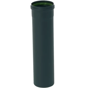 Conduit émail noir mat pellet
