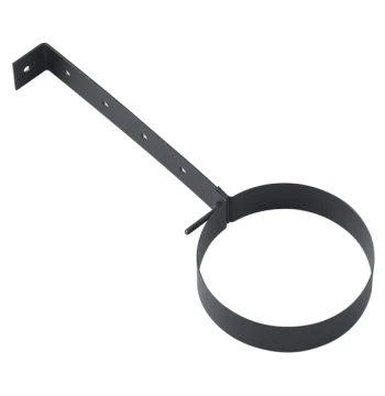 Collier émail noir mat D80