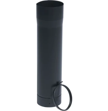 Tuyau coulissant noir mat