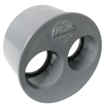 Tampon de réduction PVC mâle Ø93 double sortie