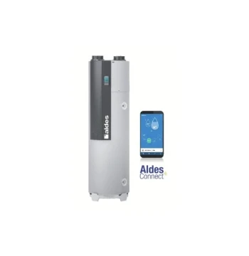 Chauffe-eau thermodynamique T.Flow Hygro+ 200 L Fan pour la maison individuelle - Réf. 854373