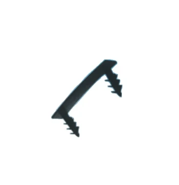 Barrettes de fixation noires sachet de 100 pièces
