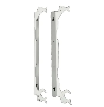 Console fixation FONDITAL double aluminium H500 BLI/CA