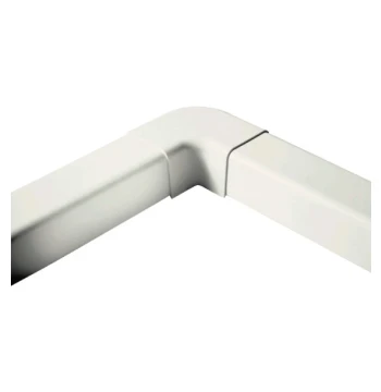 Coude plat 90° 80mm
