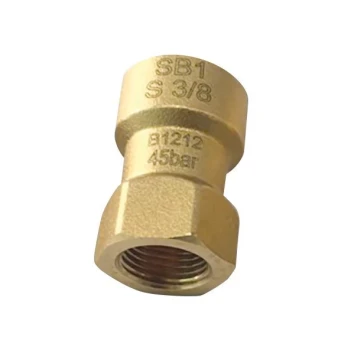 Raccord rapide droit à pression 3/8"