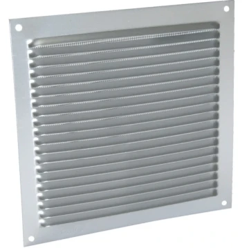 Grille persienne alu gris 10x20
