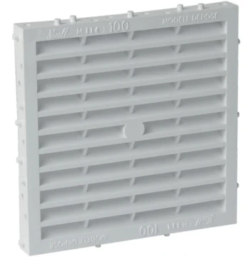 Grille à sceller spéciale façade M114