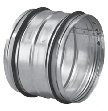 Manchon raccord mâle en acier galvanisé raccord à joint D125 mm