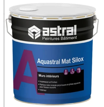 Peinture de plafond AQUASTRAL mat SILOX 1,5L