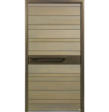 Porte entrée native-fusion cendre bronze L1100