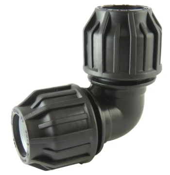 Coude à compression polyéthylène égal 
