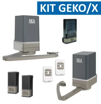 Kit moteurs GEKO/X 24V portail battant électromécanique 250 kg - Réf. 3445940