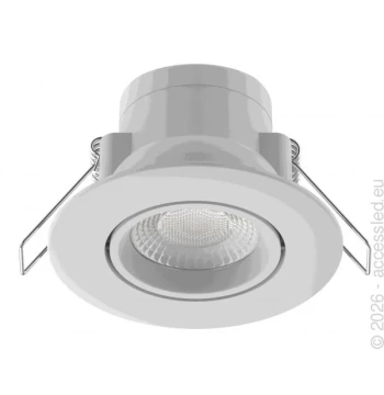 Spot LED encastrable Oggi Luce IXO 5W blanc dimmable IP65 - Réf. 2724422