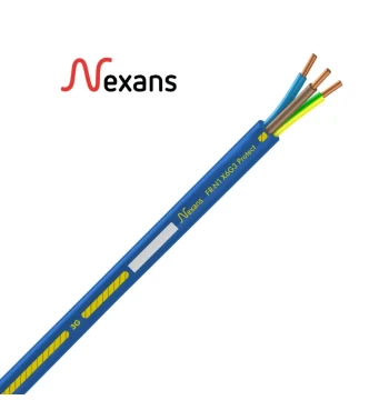 Câble Nexans FR-N1X6G3 Protect 5G1,5 bleu couronne 500 m - Réf. 3985513