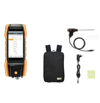 Analyseur de combustion TESTO 300 Initial écran 5" Smart-Touch O2 CO - Réf. 1388423