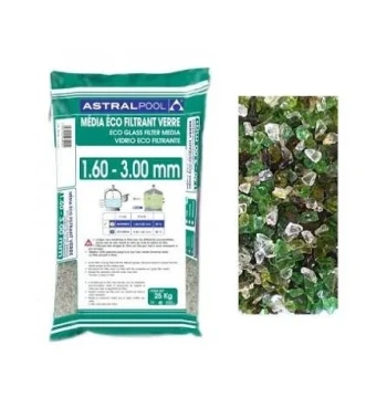 Verre éco filtrant Astralpool 1,6-3 mm sac 25 kg - Réf. 1049919