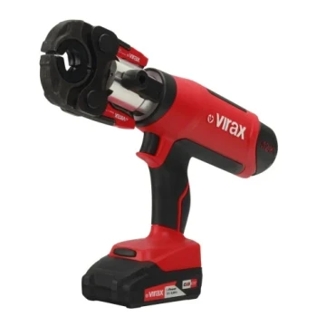 Sertisseuse Virax Viper M2X - 2 batteries 18V 2Ah Li-Ion + pince mère - Réf. 2775420