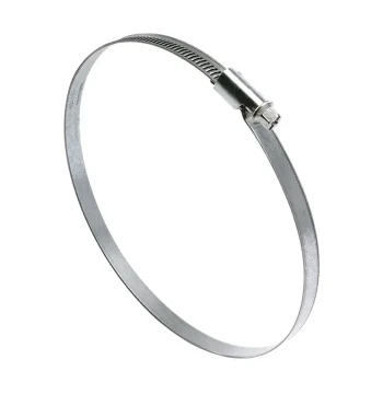 Collier plat Atlantic acier galvanisé