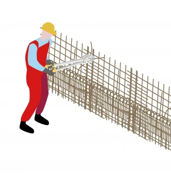 Sangle d'armatures - liage acier béton armé