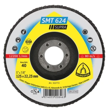 Disque à lamelles bombé D125 G40