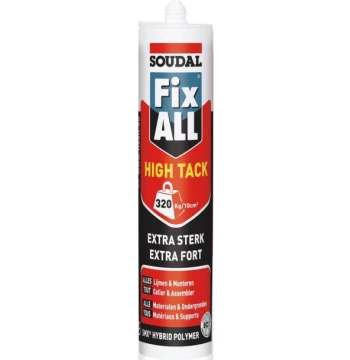Mastic colle FIX ALL HIGH TACK noir