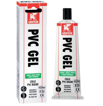Colle pvc gel AQUA spéciale eau potable 1L