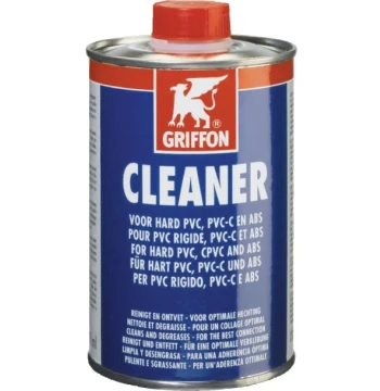 Décapant CLEANER 500ml pour PVC rigide PVC-C en ABS